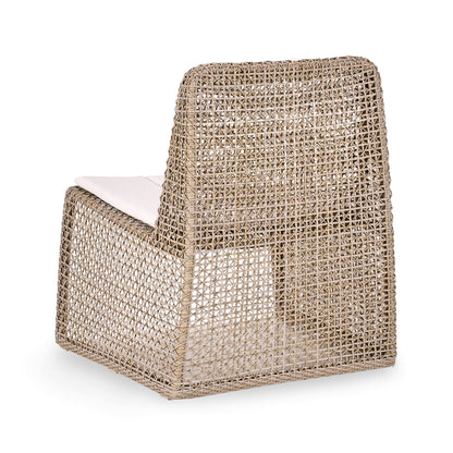 Linen High Density Polyethylene Outdoor Accent Chair Michelle Outdoor Accent Chair Collection