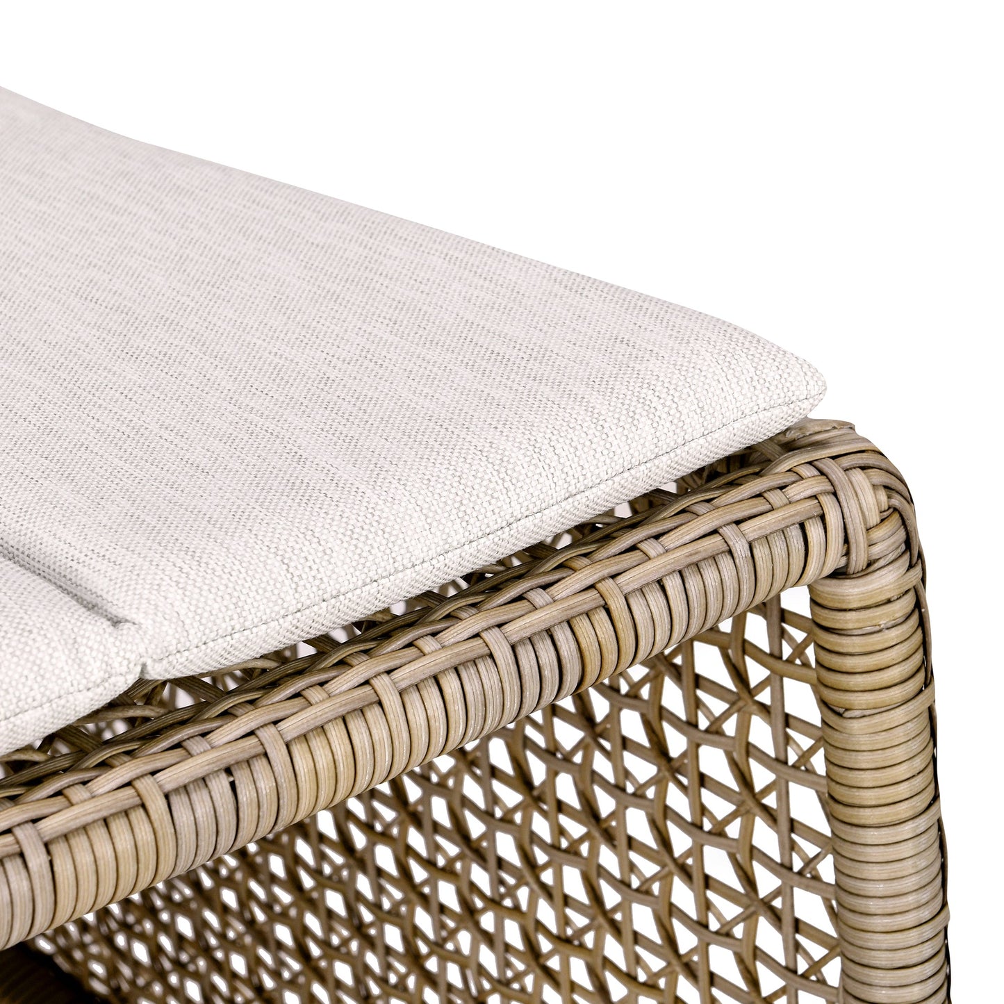 Linen High Density Polyethylene Outdoor Accent Chair Michelle Outdoor Accent Chair Collection