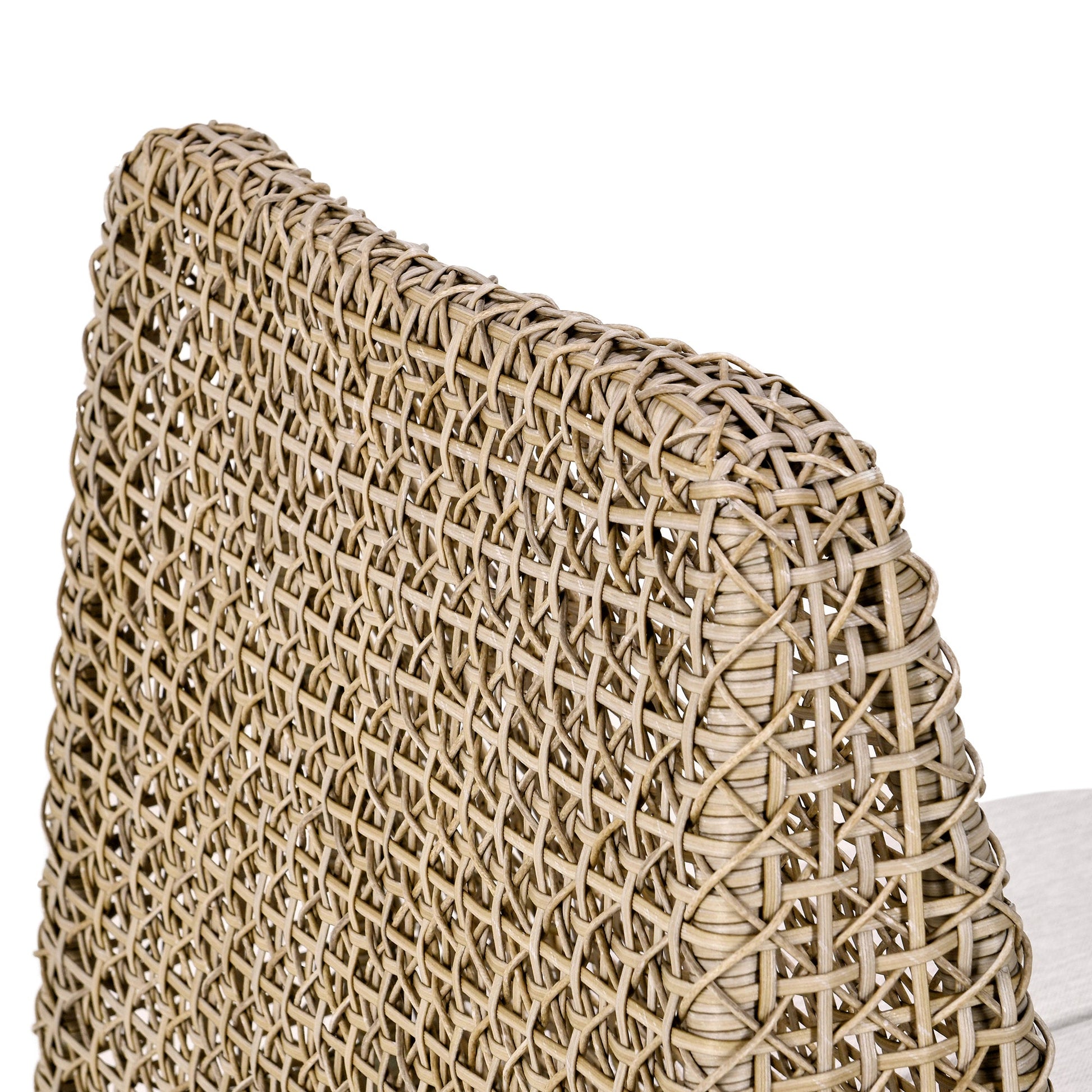 Linen High Density Polyethylene Outdoor Accent Chair Michelle Outdoor Accent Chair Collection
