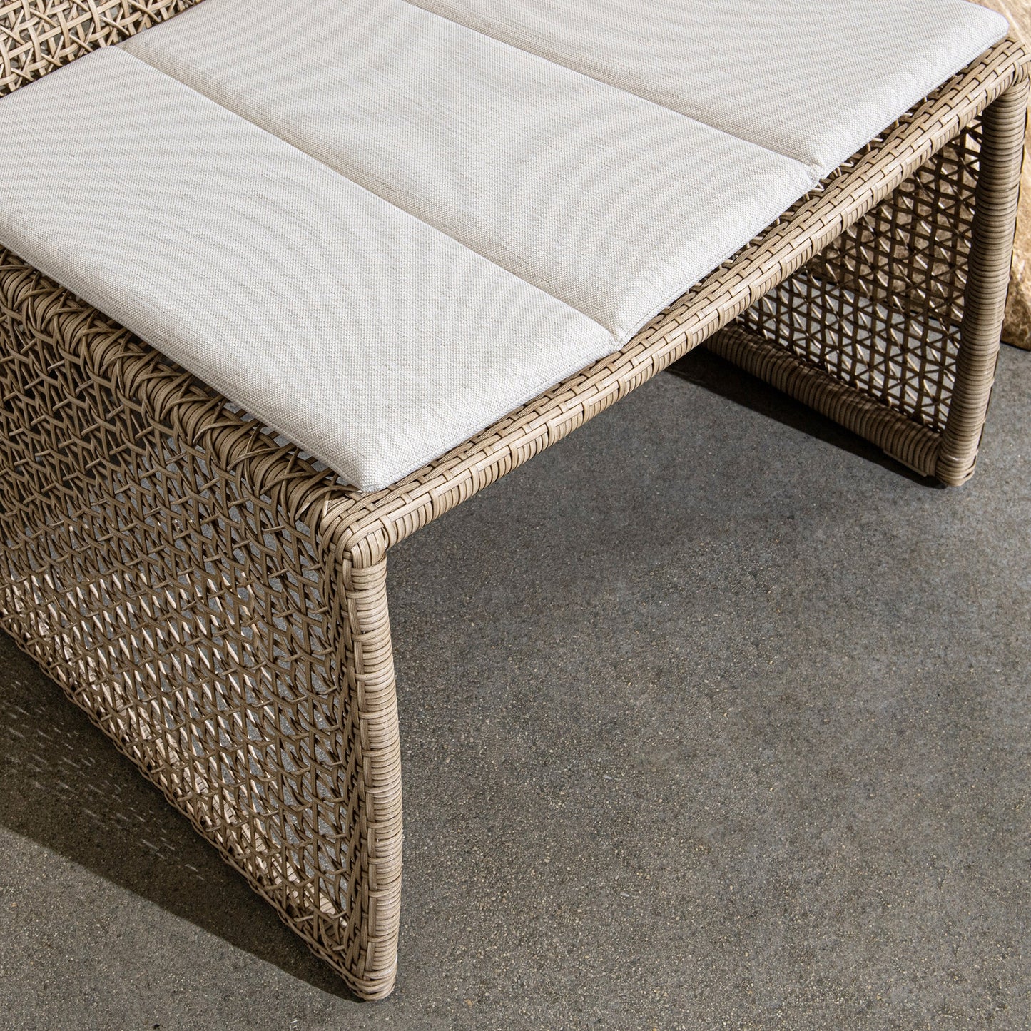 Linen High Density Polyethylene Outdoor Accent Chair Michelle Outdoor Accent Chair Collection