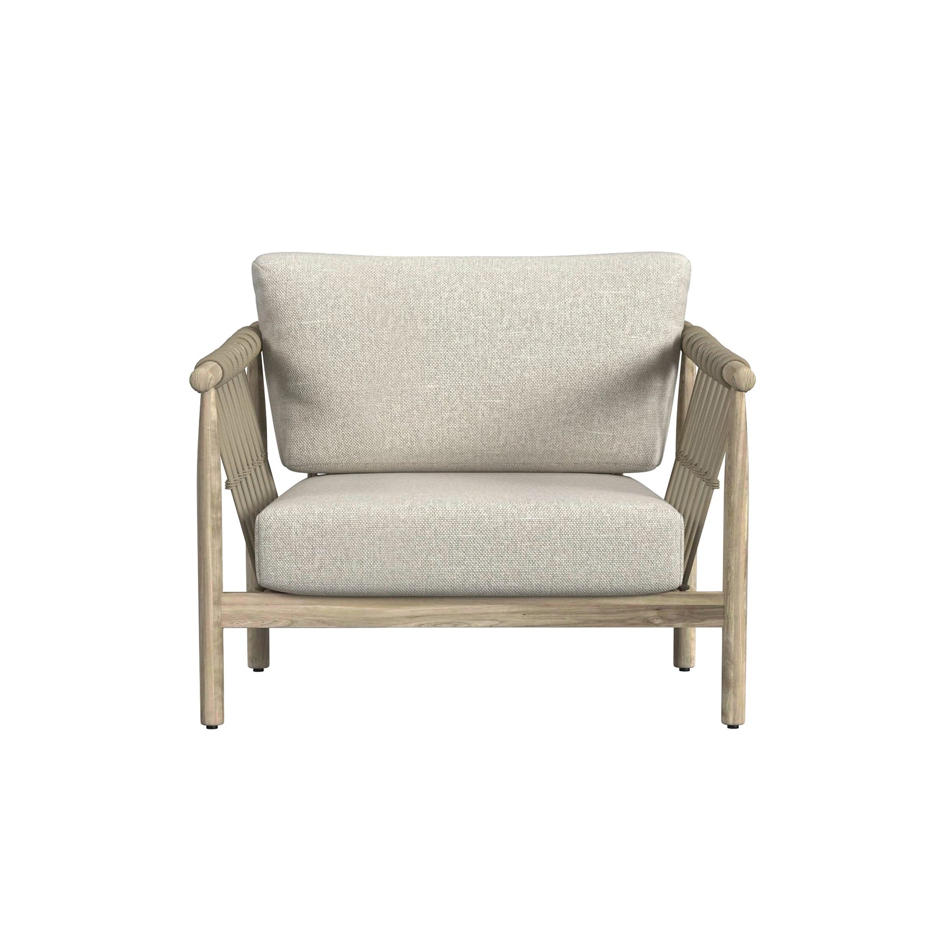 Taupe Teak Wood Outdoor Accent Chair Leo Outdoor Accent Chair Collection