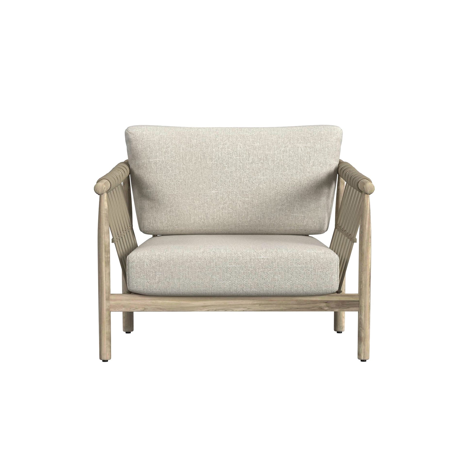 Taupe Teak Wood Outdoor Accent Chair Leo Outdoor Accent Chair Collection