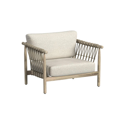 Taupe Teak Wood Outdoor Accent Chair Leo Outdoor Accent Chair Collection