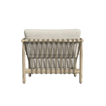 Taupe Teak Wood Outdoor Accent Chair Leo Outdoor Accent Chair Collection