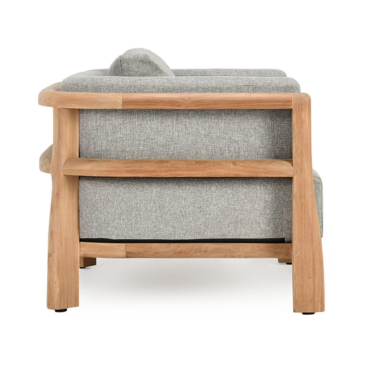 Aston Outdoor Accent Chair Natural/Gray