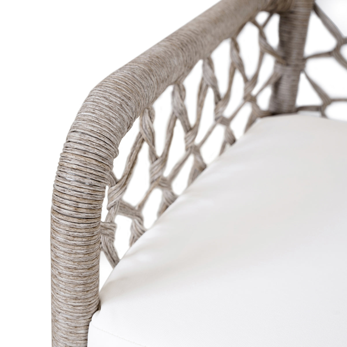 Gray Synthetic Rattan Outdoor Bar & Counter Stool Paulo Outdoor Counter Stool Collection