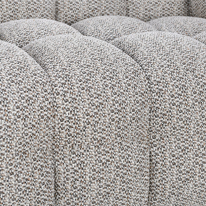 Heathered Gray 100% Polyester Sectional Walter 2 Piece Sectional Collection