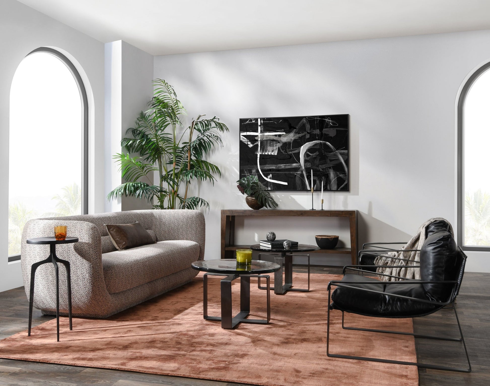 Brick 100% Polyester Sofa Nico Sofa Collection