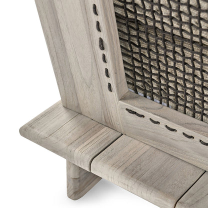 Taupe Teak Wood Outdoor Accent Chair Livia Outdoor Accent Chair Collection