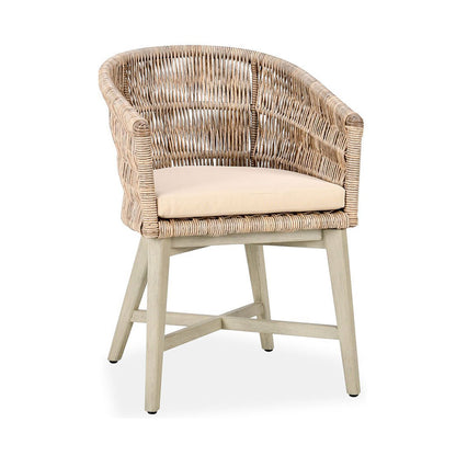 Collins Outdoor Dining Chair Natural/Sand