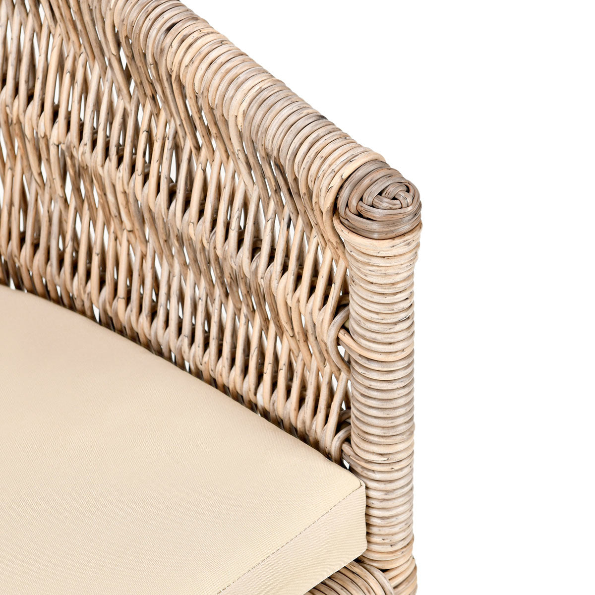 Collins Outdoor Dining Chair Natural/Sand