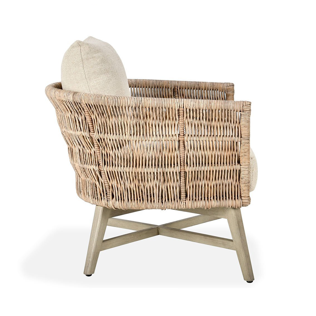 Collins Outdoor Accent Chair Natural/Sand