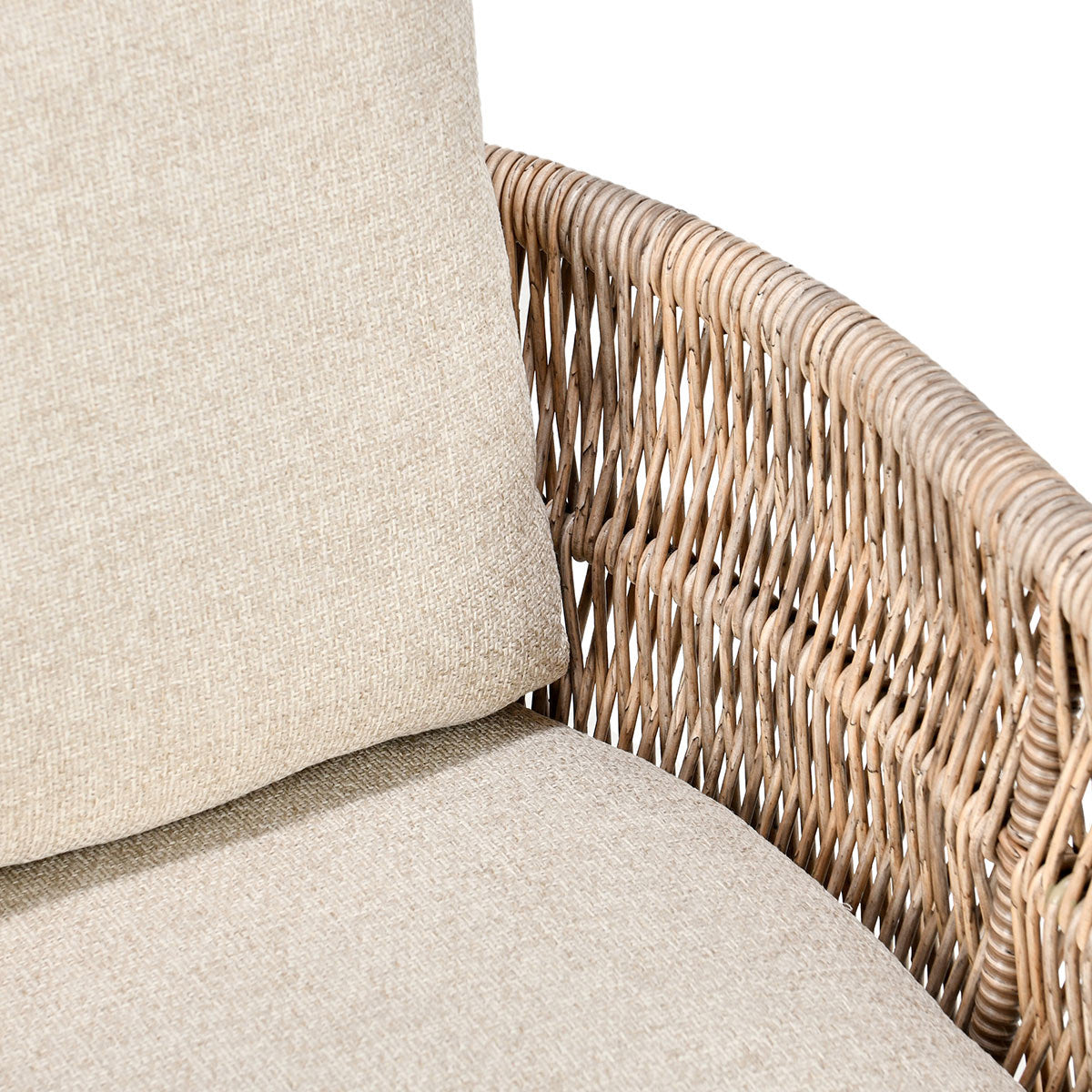 Collins Outdoor Accent Chair Natural/Sand