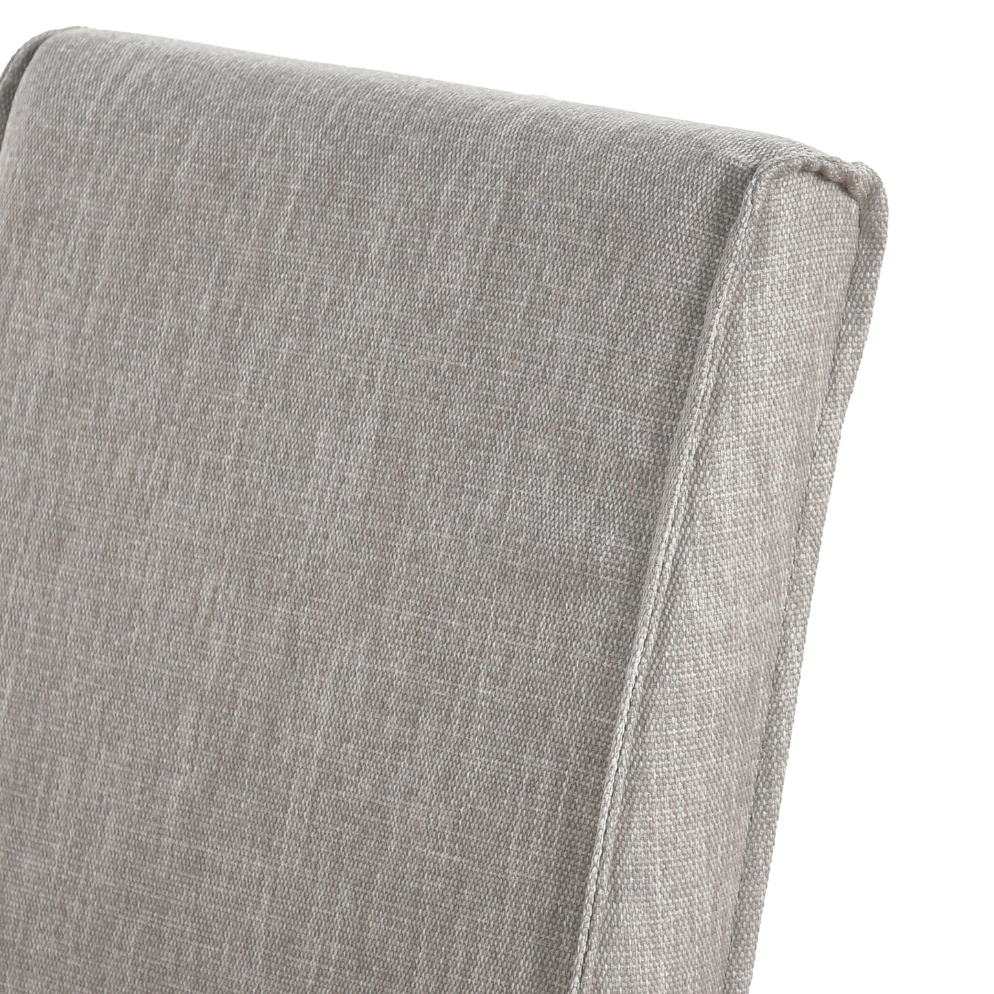 Cool Gray 100% Polyester Dining Chair Jordan Dining Chair Set of 2 Collection