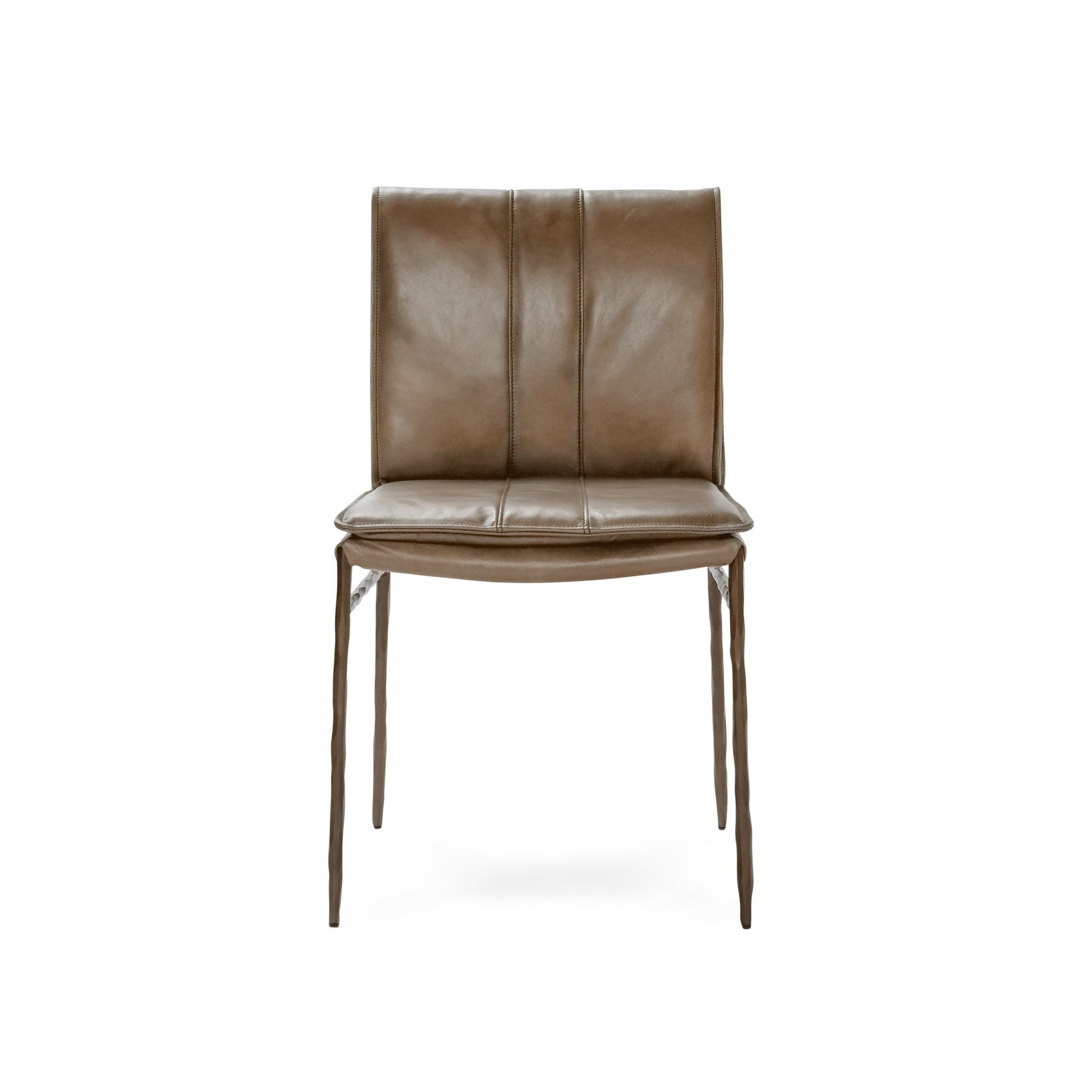 Adobe Tan Top Grain Leather Dining Chair Mayer Dining Chair Set of 2 Collection