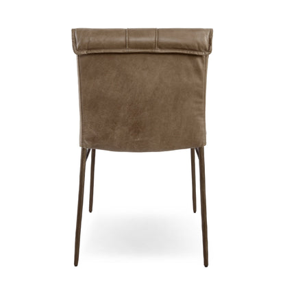 Adobe Tan Top Grain Leather Dining Chair Mayer Dining Chair Set of 2 Collection