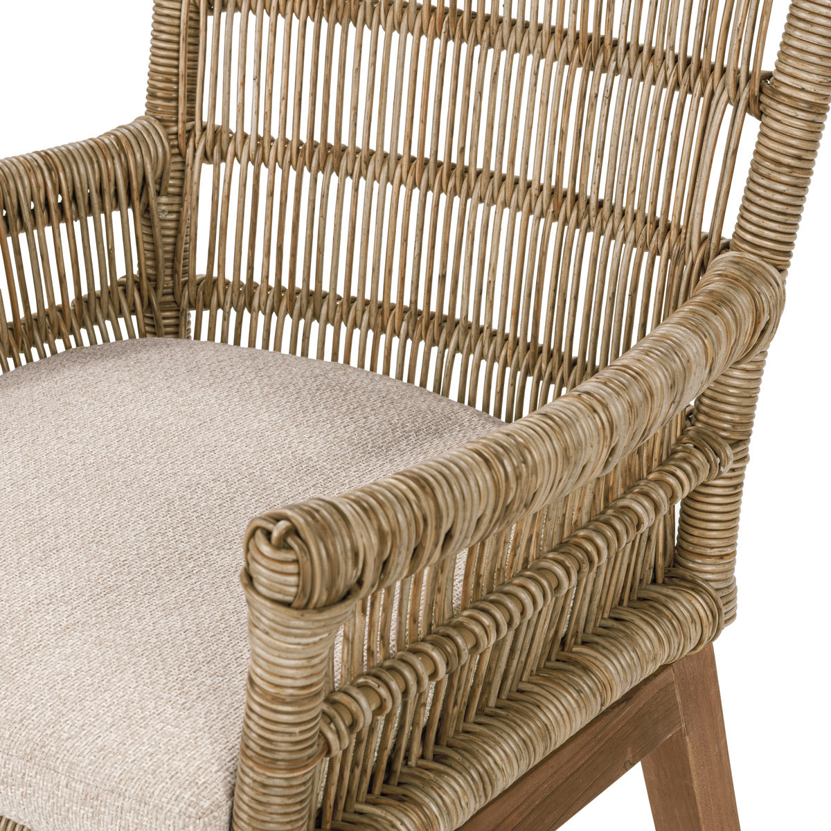 Natural Synthetic Weave Outdoor Bar & Counter Stool Valerie Outdoor Counter Stool Collection