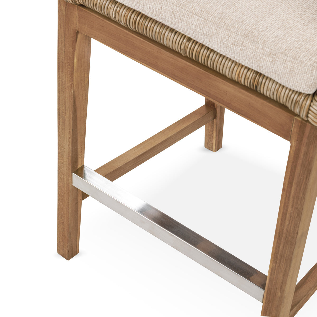 Natural Synthetic Weave Outdoor Bar & Counter Stool Valerie Outdoor Counter Stool Collection