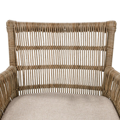Natural Synthetic Weave Outdoor Bar & Counter Stool Valerie Outdoor Counter Stool Collection