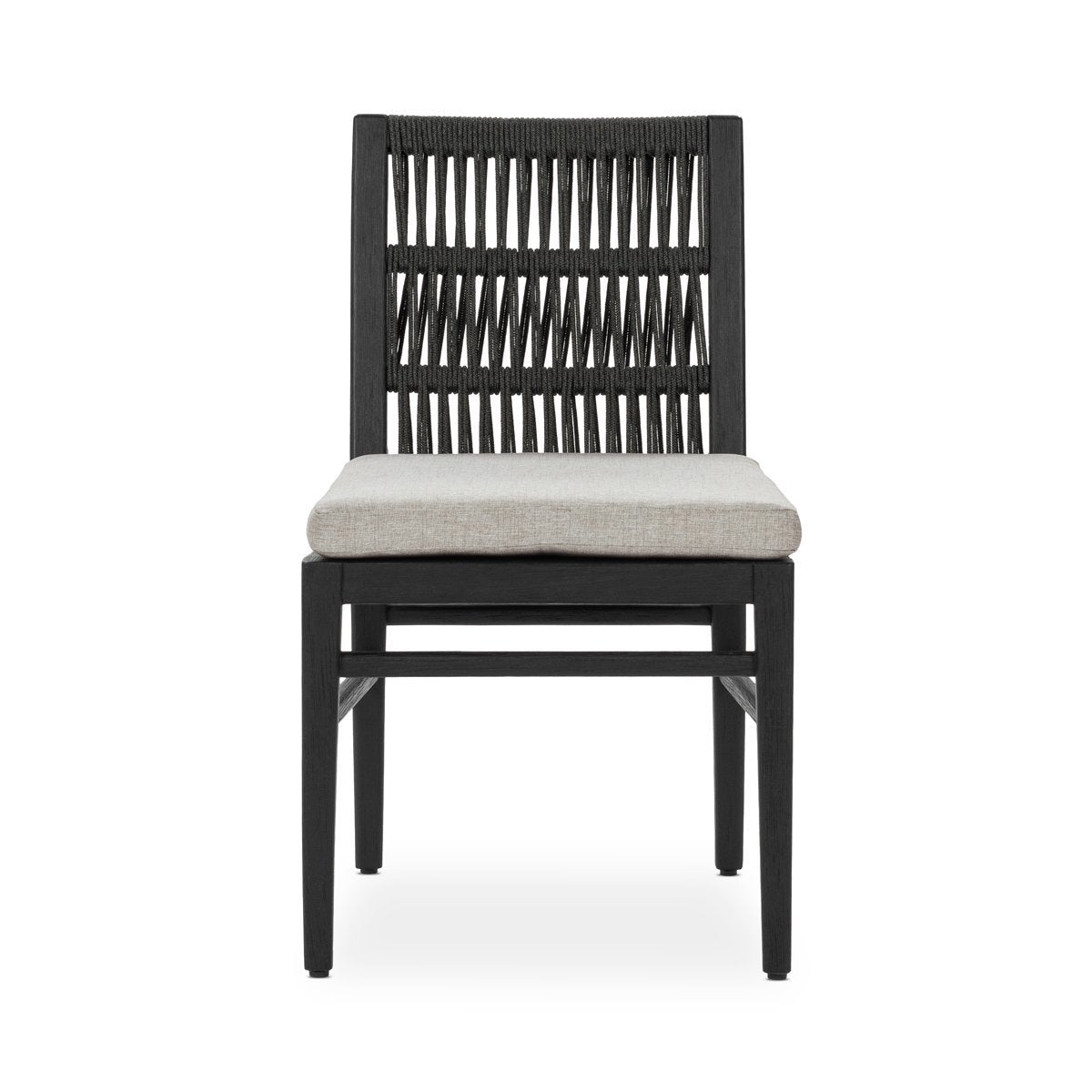 Westville Outdoor Dining Chair Set of 2 Black