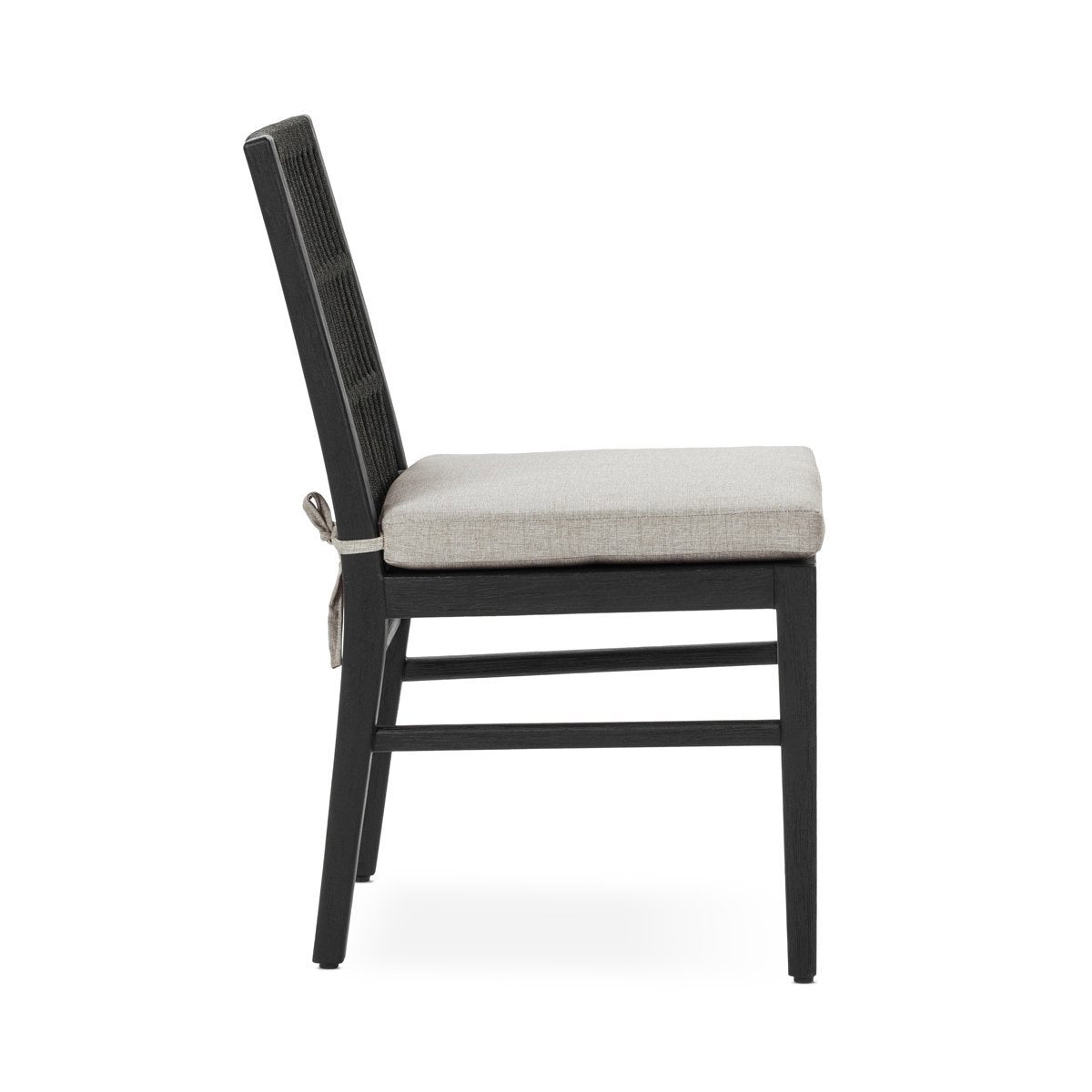 Westville Outdoor Dining Chair Set of 2 Black