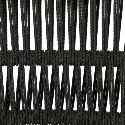 Black Synthetic Rope Outdoor Dining Chair Westville Outdoor Dining Chair Set of 2 Collection