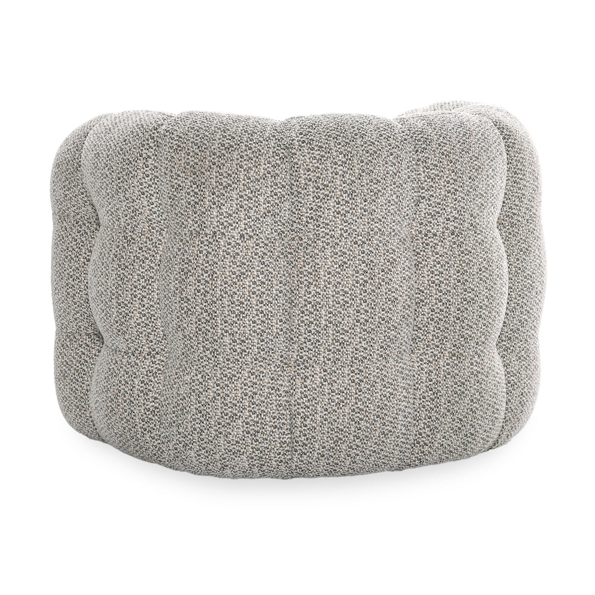 Heathered Gray 100% Polyester Accent Chair Walter Swivel Chair Collection