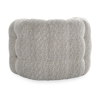 Heathered Gray 100% Polyester Accent Chair Walter Swivel Chair Collection