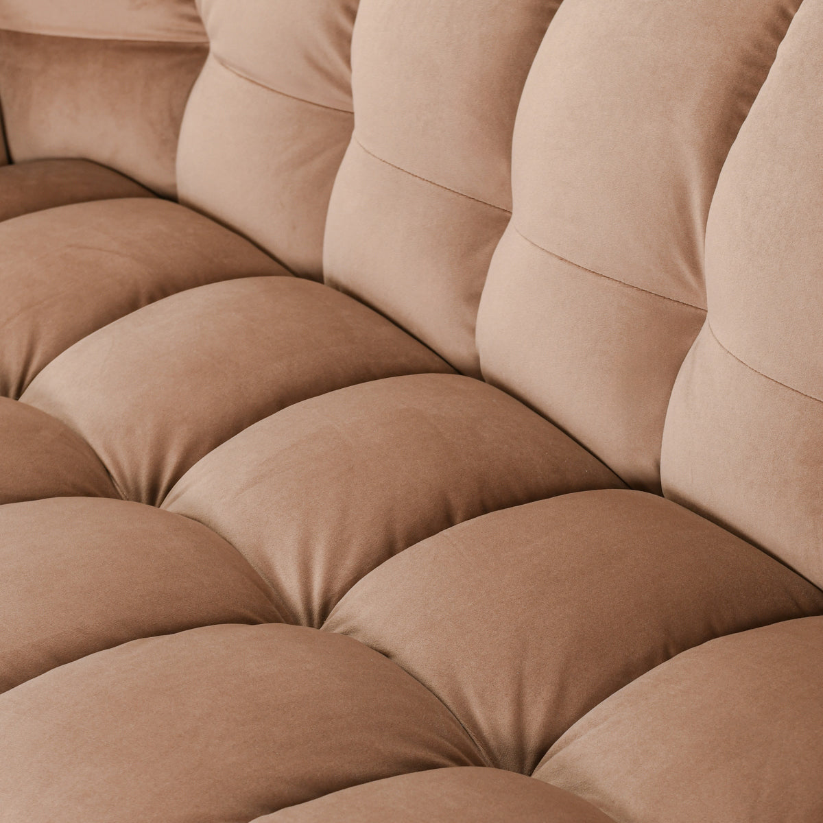 French Beige 100% Polyester Sofa Petra Sofa Collection