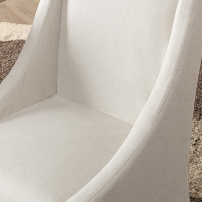 Ellery 6 Dining Chair with Casters