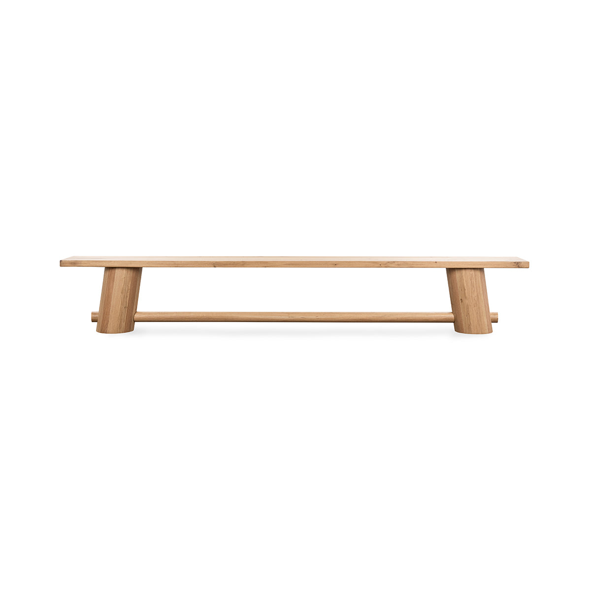 Light Oak Oak Wood Dining Benche Foundation Dining Bench Collection