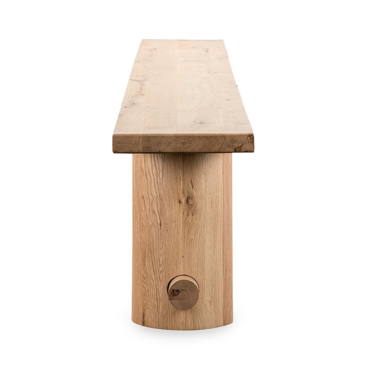 Light Oak Oak Wood Dining Benche Foundation Dining Bench Collection