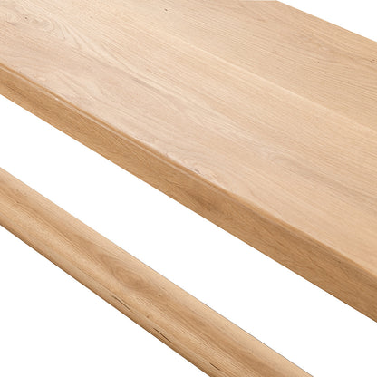 Light Oak Oak Wood Dining Benche Foundation Dining Bench Collection
