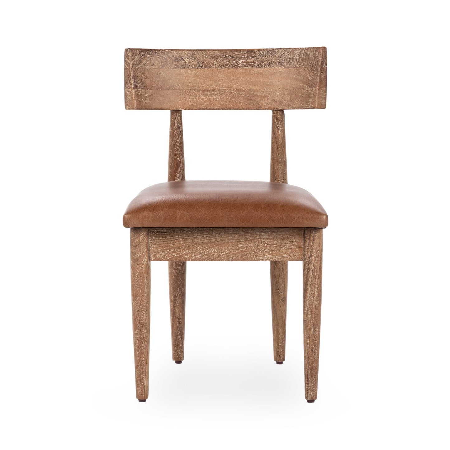 Golden Wheat Acacia Wood Dining Chair Alvaro Dining Chair Set of 2 Collection