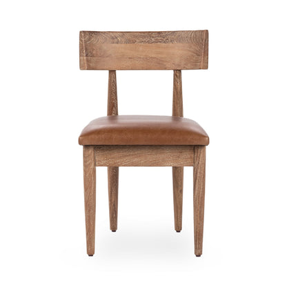 Golden Wheat Acacia Wood Dining Chair Alvaro Dining Chair Set of 2 Collection