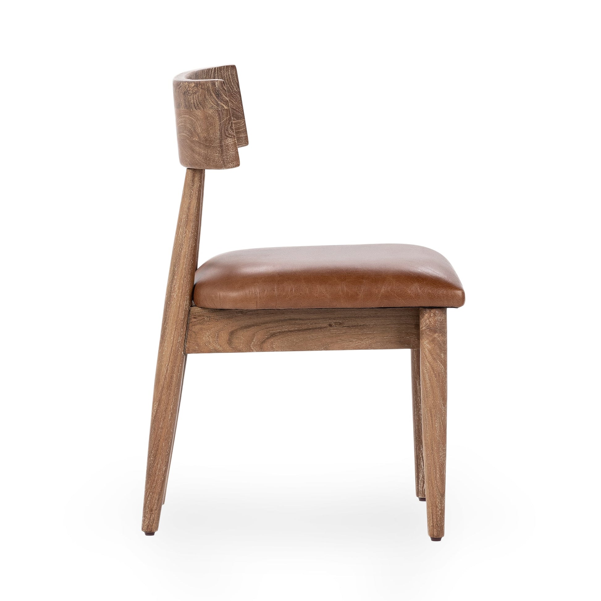 Golden Wheat Acacia Wood Dining Chair Alvaro Dining Chair Set of 2 Collection