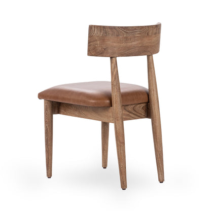 Golden Wheat Acacia Wood Dining Chair Alvaro Dining Chair Set of 2 Collection