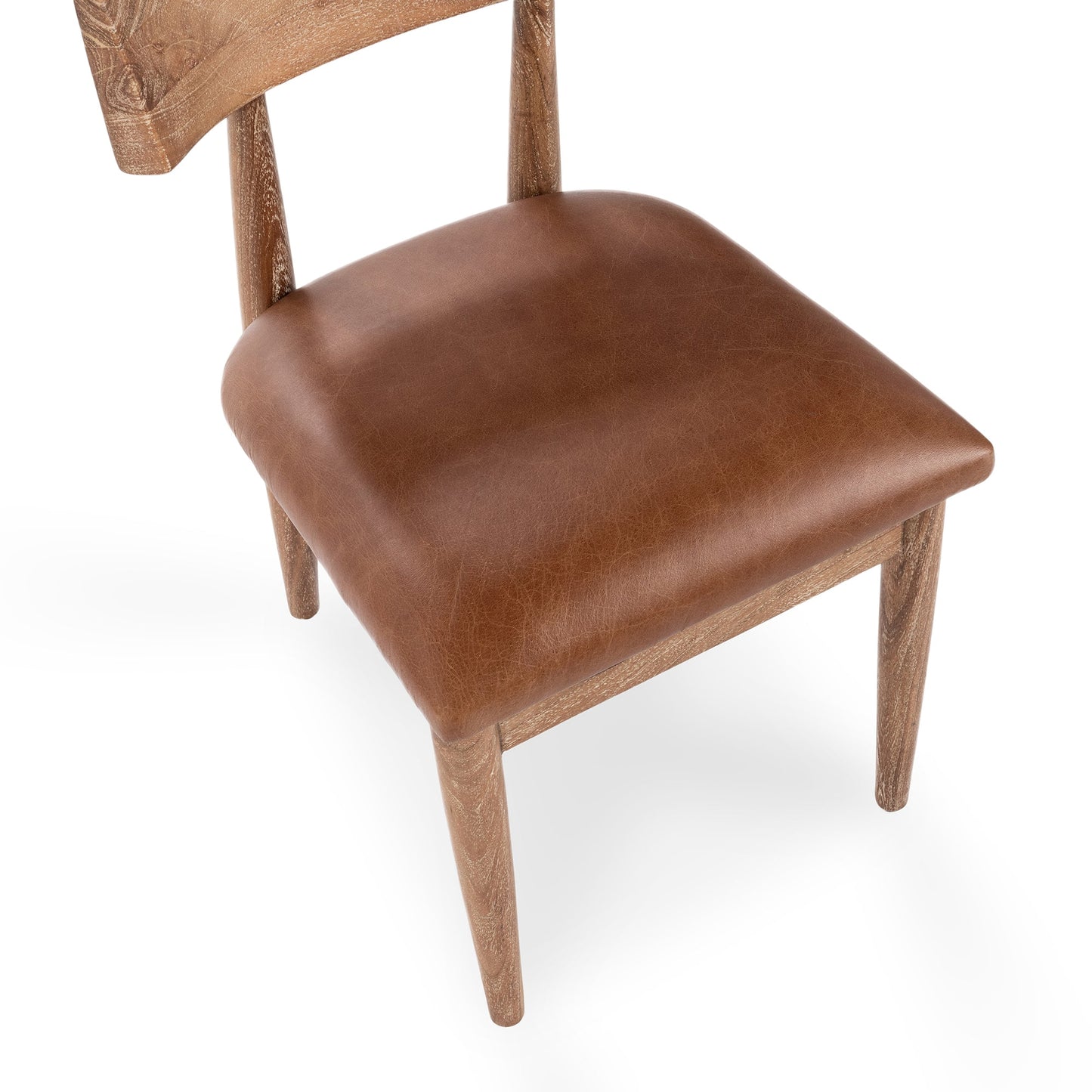 Golden Wheat Acacia Wood Dining Chair Alvaro Dining Chair Set of 2 Collection