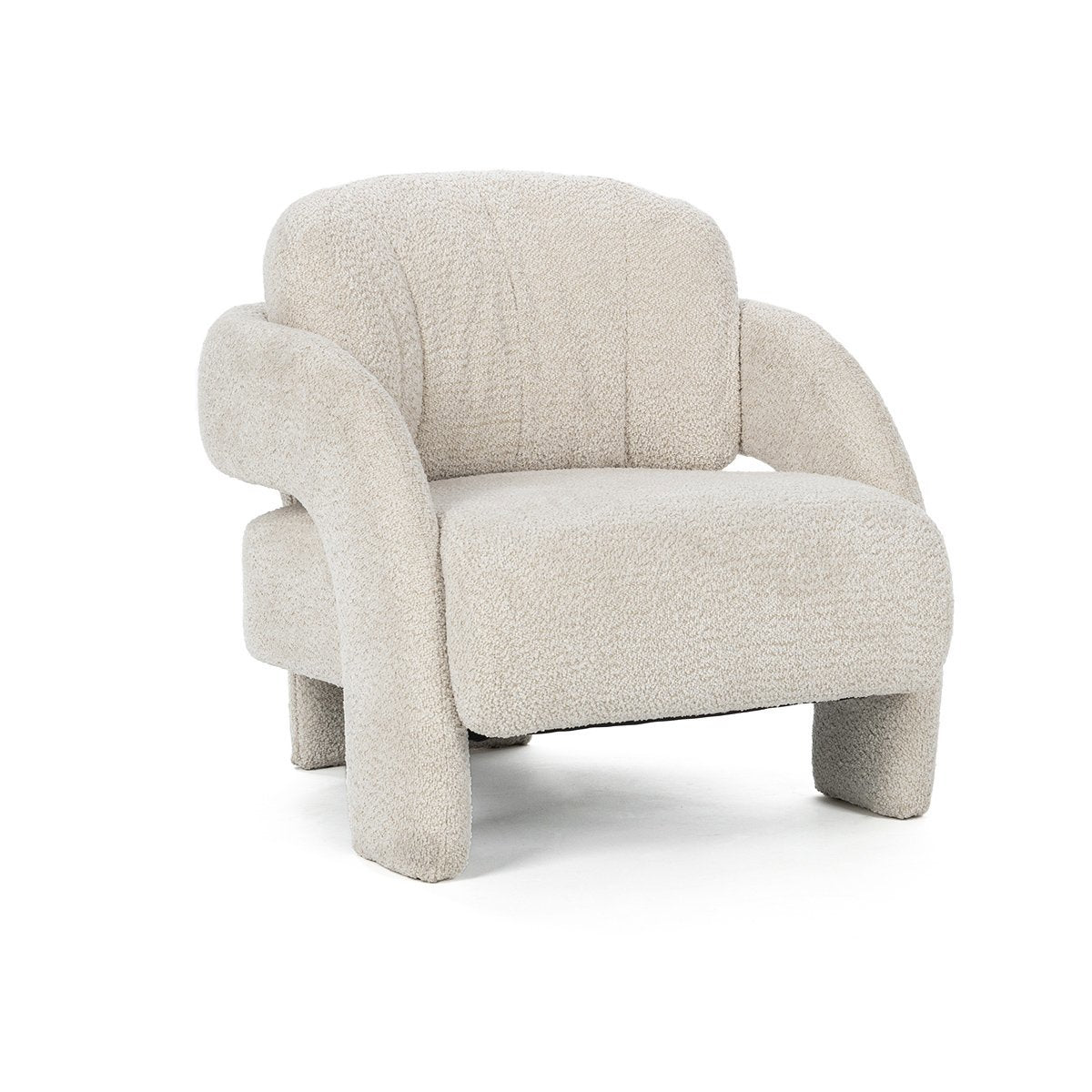 Natural 100% Polyester Accent Chair Salino Accent Chair Collection