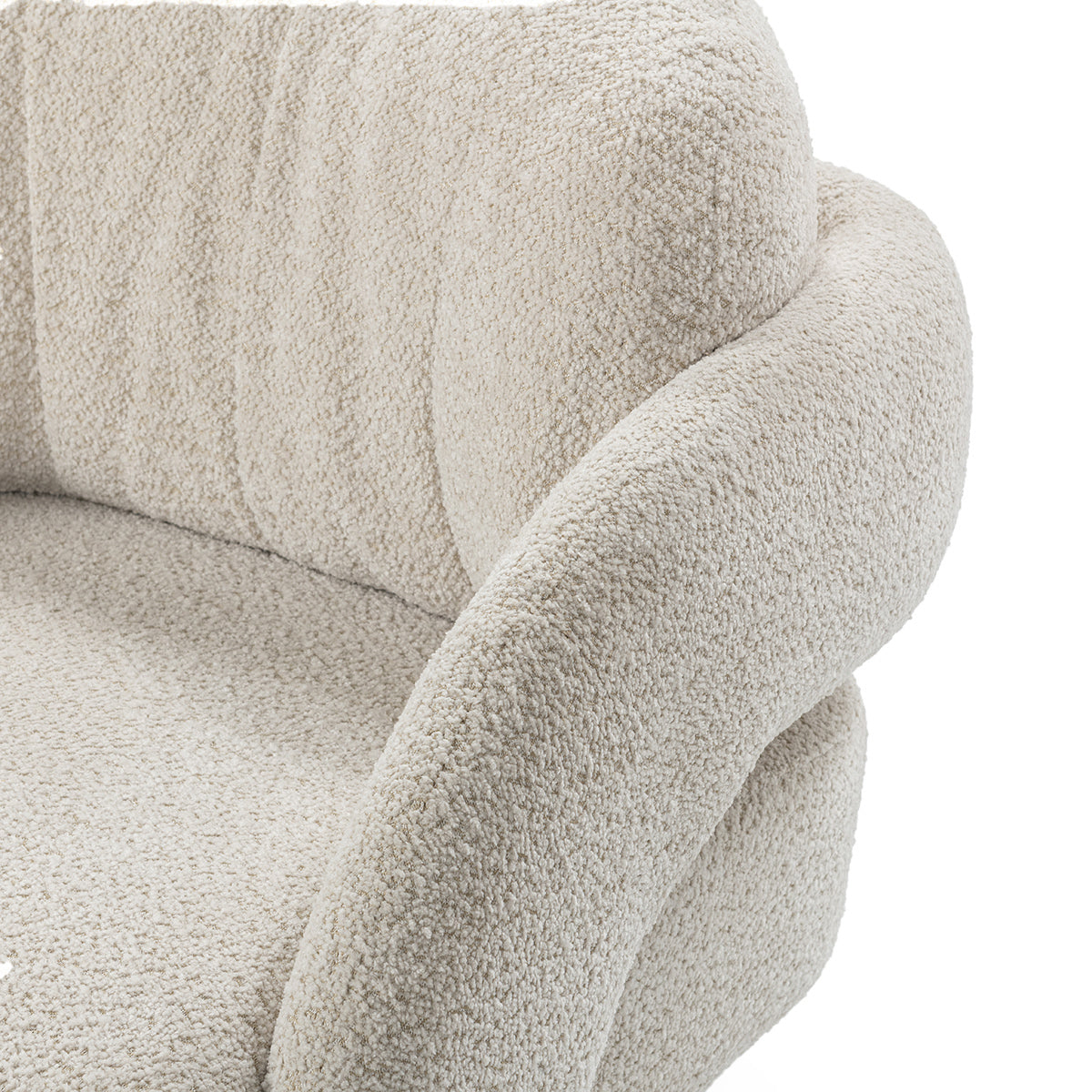 Natural 100% Polyester Accent Chair Salino Accent Chair Collection
