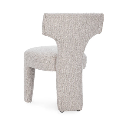 Birch Cream 100% Polyester Dining Chair Khai Dining Chair Collection
