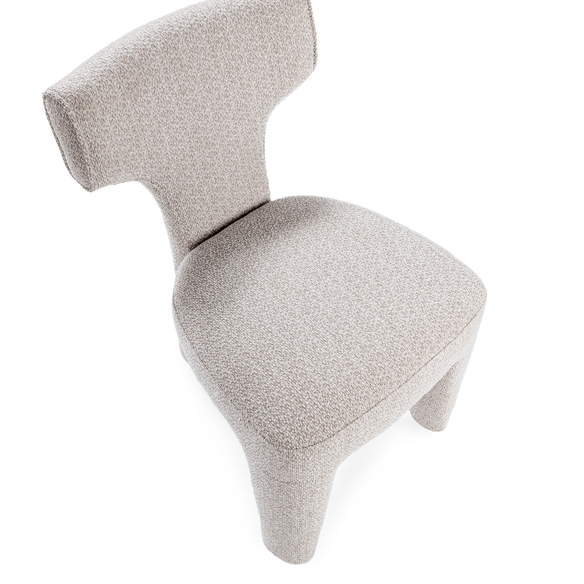 Birch Cream 100% Polyester Dining Chair Khai Dining Chair Collection
