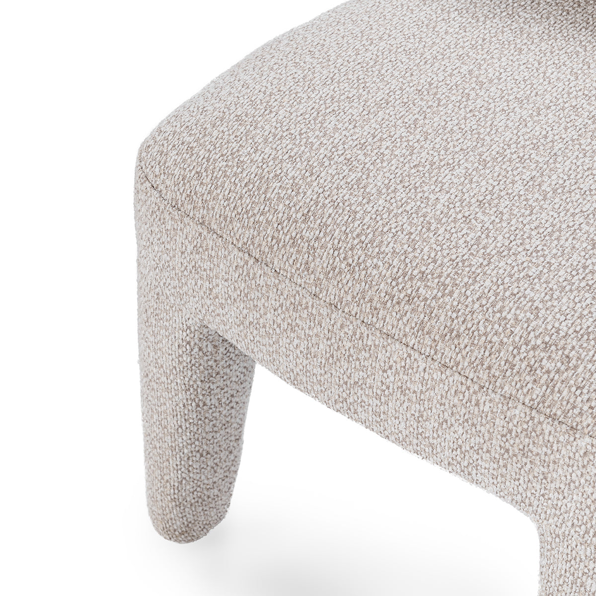Birch Cream 100% Polyester Dining Chair Khai Dining Chair Collection