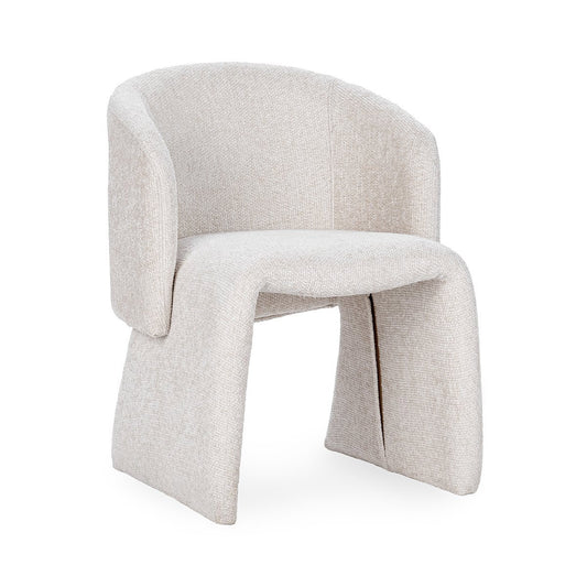 Natural 100% Polyester Dining Chair Halstead Dining Chair Collection