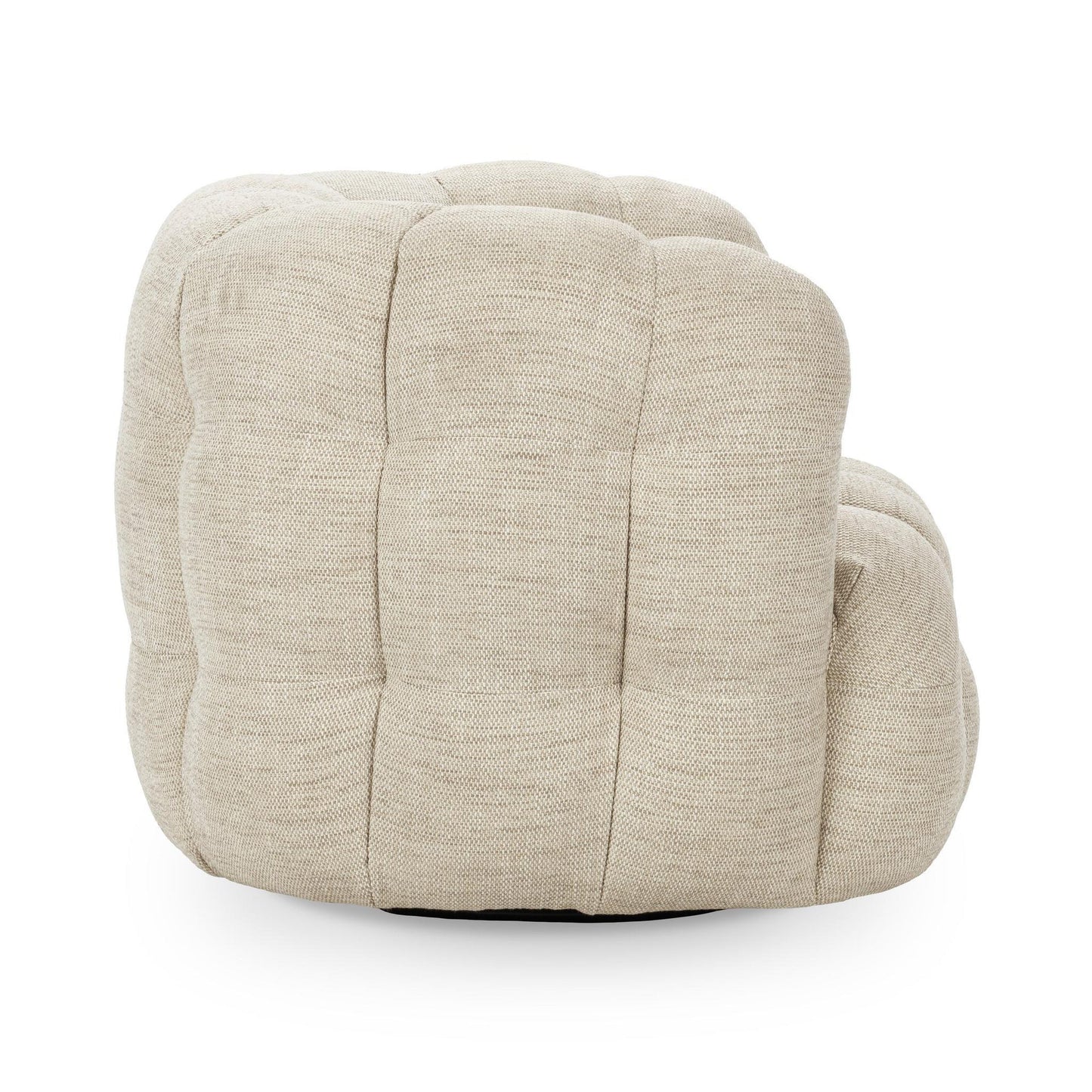 Flax 82% Polyester Accent Chair Walter Swivel Chair Collection