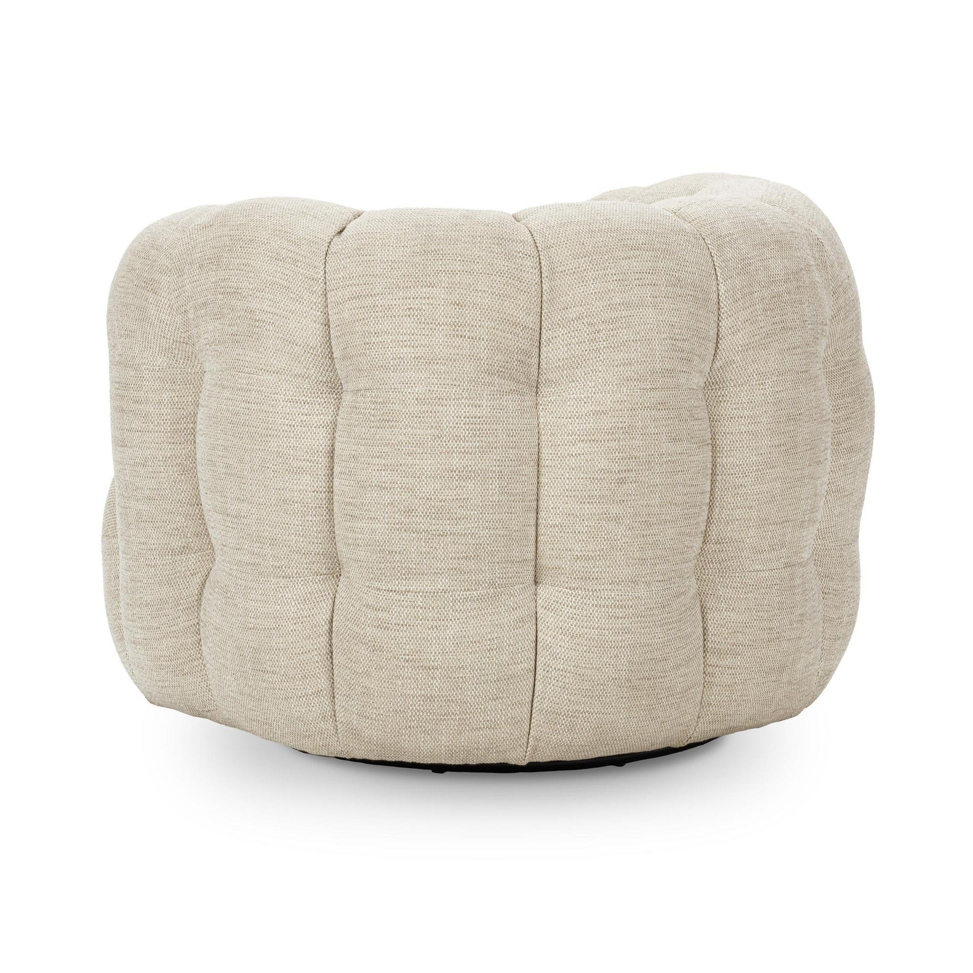 Flax 82% Polyester Accent Chair Walter Swivel Chair Collection