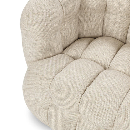 Flax 82% Polyester Accent Chair Walter Swivel Chair Collection