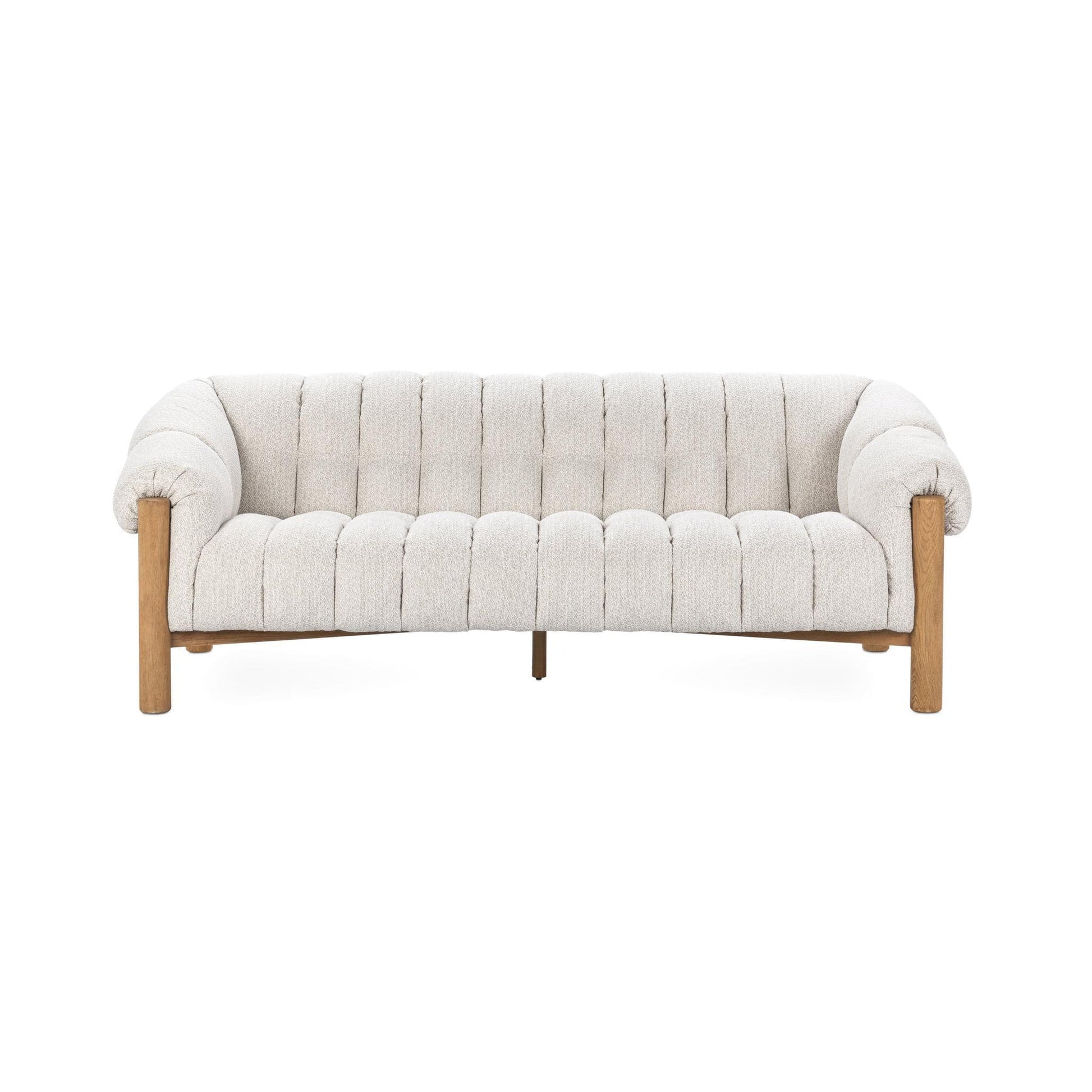 Cream 100% Polyester Sofa Sansa Sofa Collection