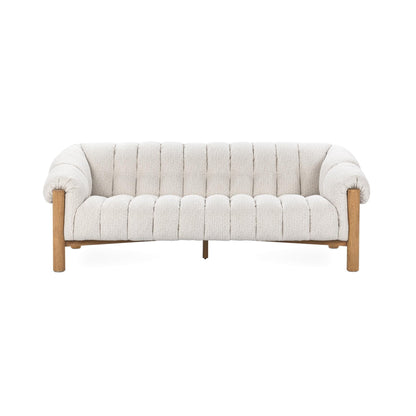 Cream 100% Polyester Sofa Sansa Sofa Collection