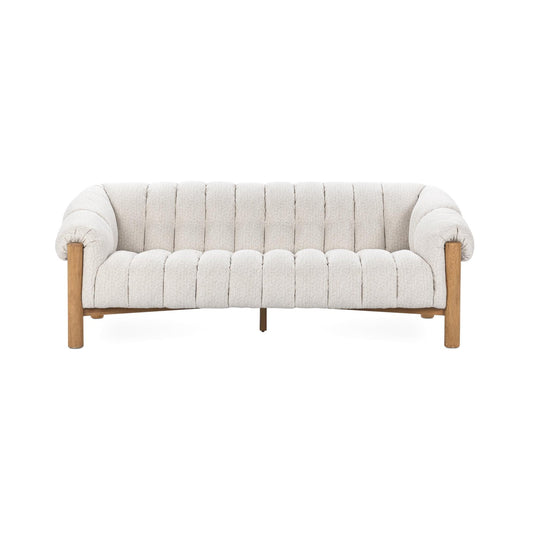 Cream 100% Polyester Sofa Sansa Sofa Collection